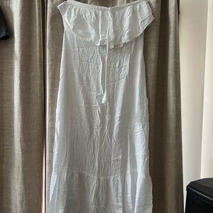 Raviya White Strapless Dress